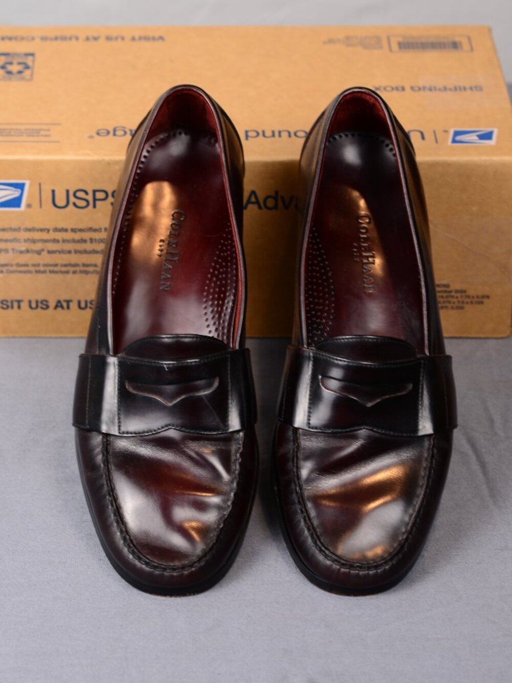 Cole Haan Oxblood Classic Pinch Penny Loafer 12M